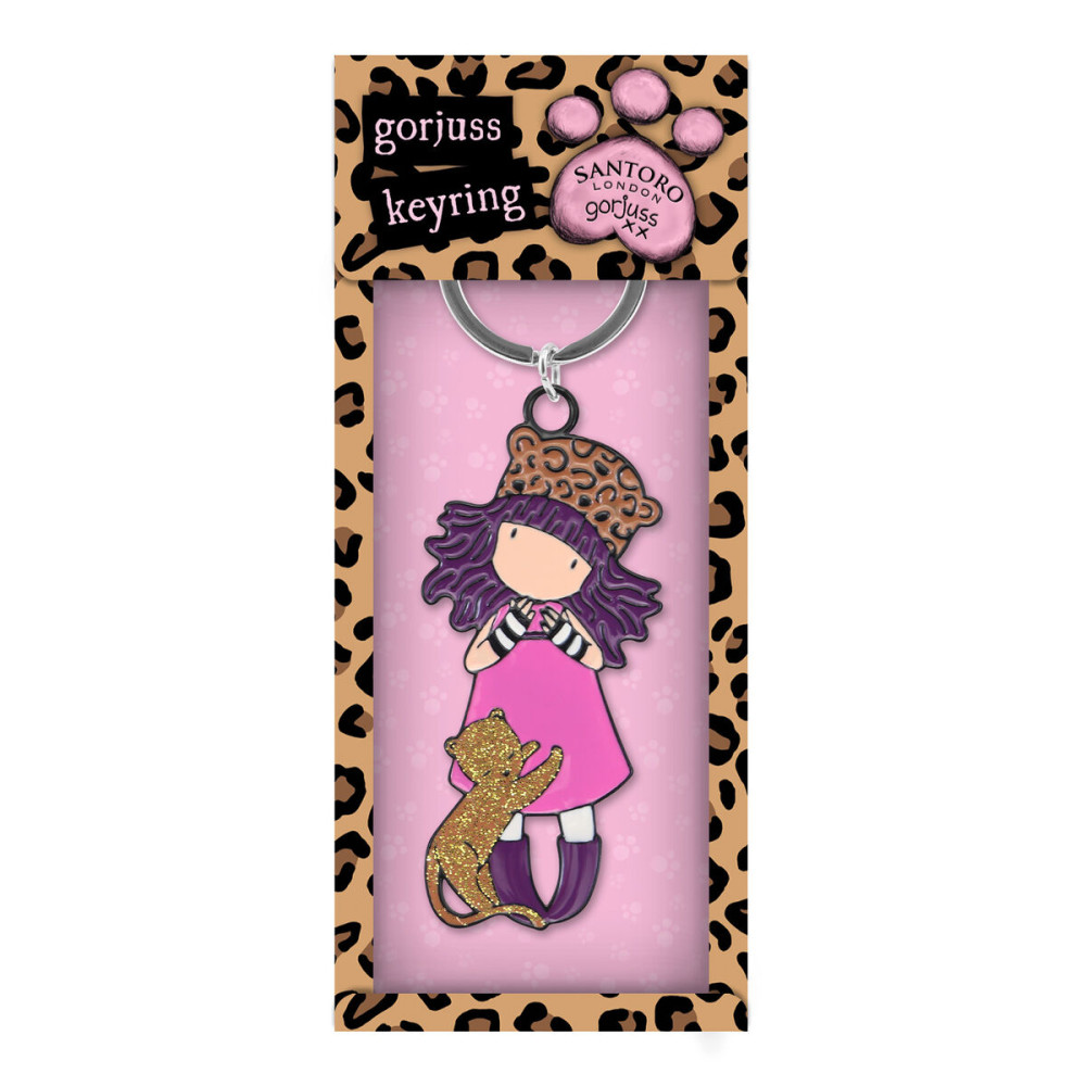 Keychain Gorjuss Purrrrrfect love 12 Pieces