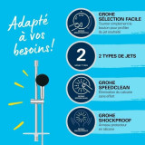 Shower Column Grohe Vitalio Start 110 Chrome Metal