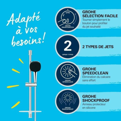 Shower Column Grohe Vitalio Comfort 110 Plastic