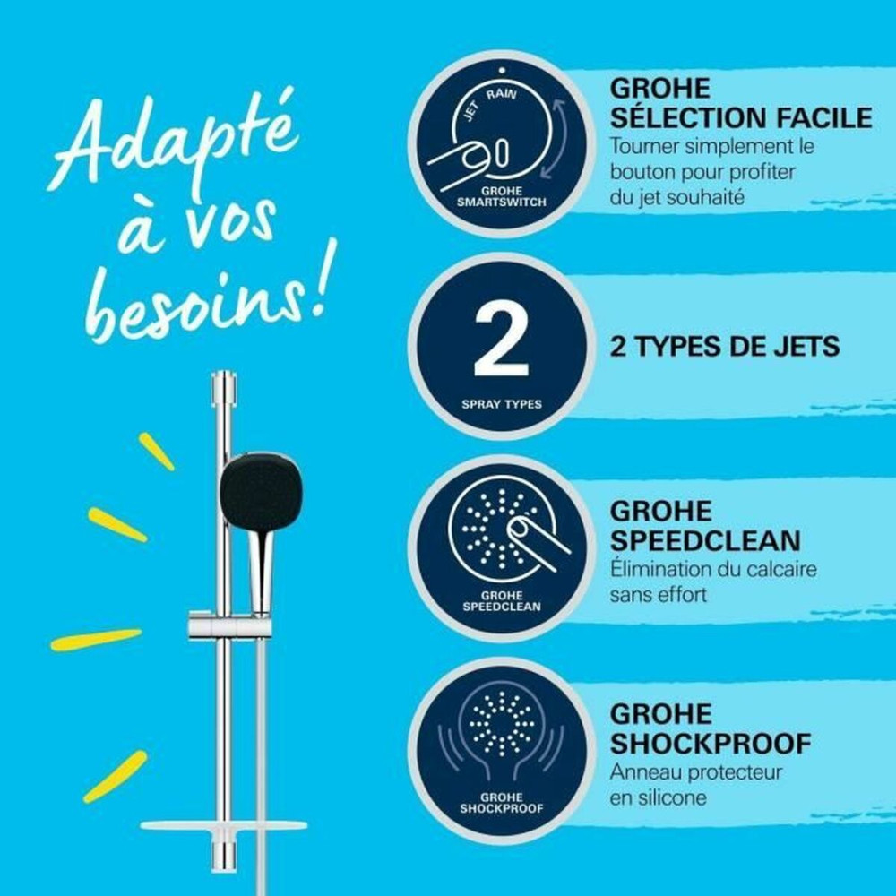 Shower Column Grohe Vitalio Comfort 110 Plastic