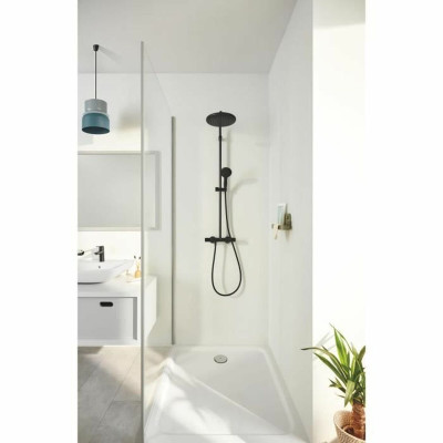 Shower Column Grohe Vitalio Start System 250 Black ABS 11 X 114 X 38 CM