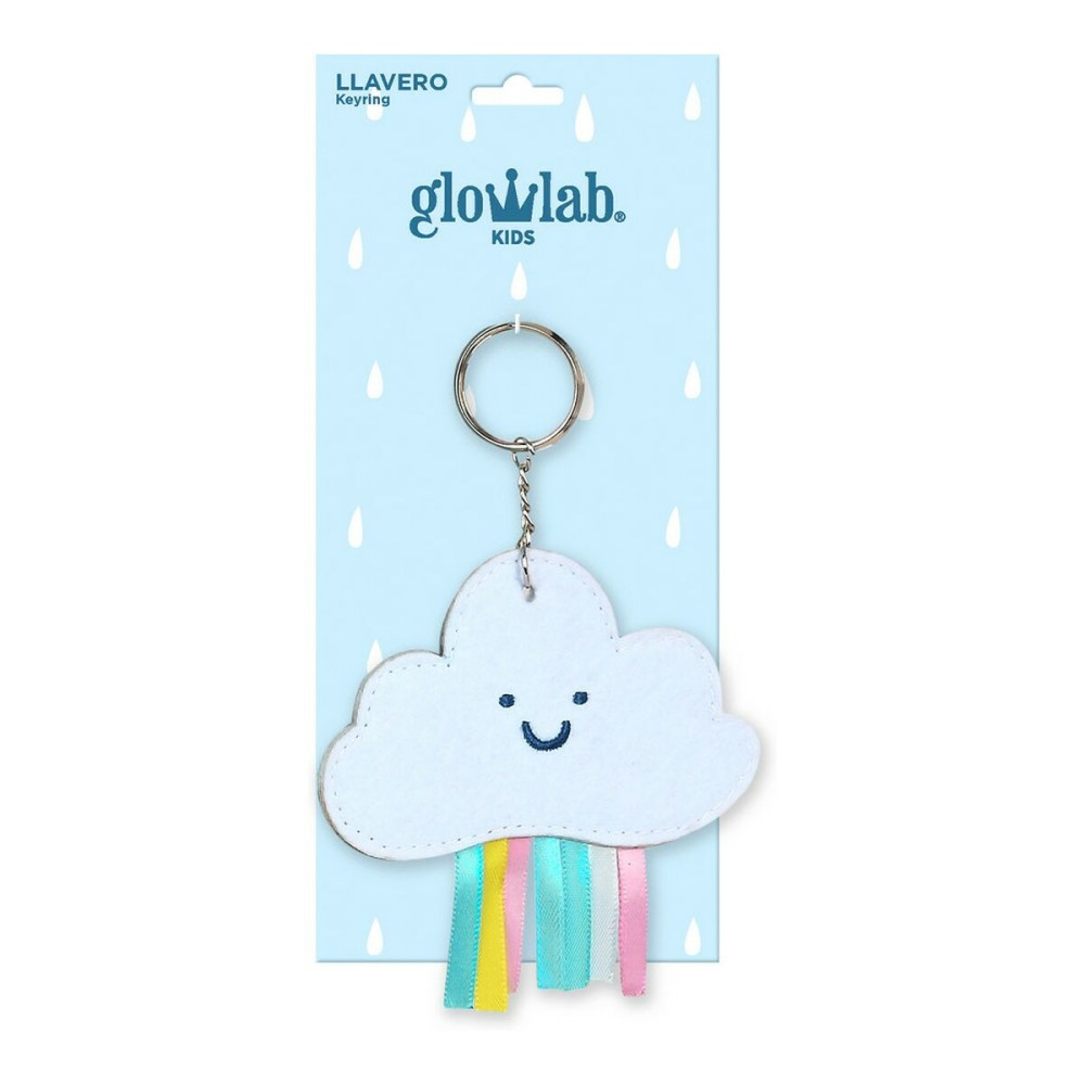 Keychain Glowlab Kids Cloud Blue