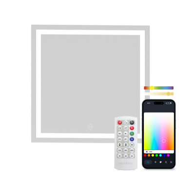 Bathroom mirror with LED light KSIX Aqua E 36 W 1300 lm