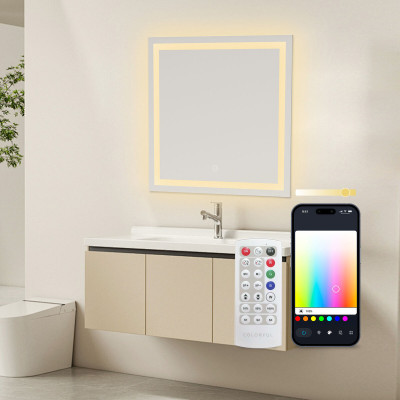 Bathroom mirror with LED light KSIX Aqua E 36 W 1300 lm