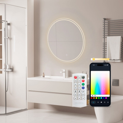 Bathroom mirror with LED light KSIX Oasis E 36 W 1000 Lm