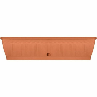 Self-watering planter Garden ID Terracotta 80 cm