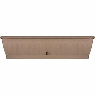 Self-watering planter Garden ID Taupe 80 cm