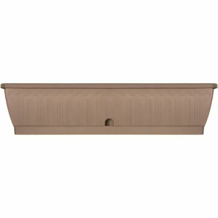 Self-watering planter Garden ID Taupe 80 cm