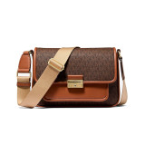 Shoulder Bag Michael Kors BRADSHAW Brown 24 x 16 x 6 cm
