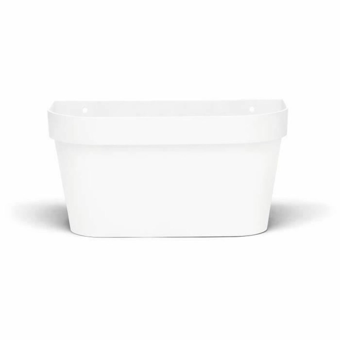 Self-watering flowerpot Garden ID White