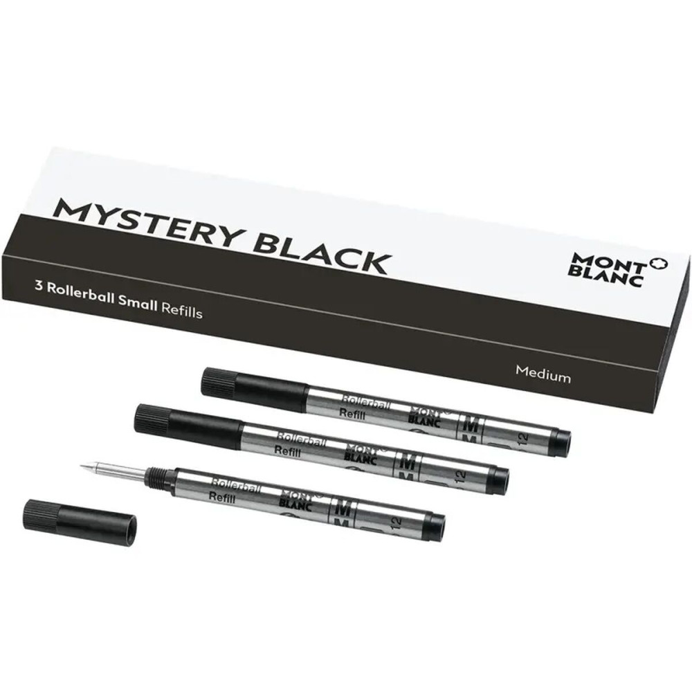 Refill for ballpoint pen Montblanc MISTERY BLACK Black