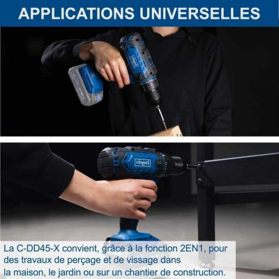 Electric screwdriver Scheppach C-DD45-X