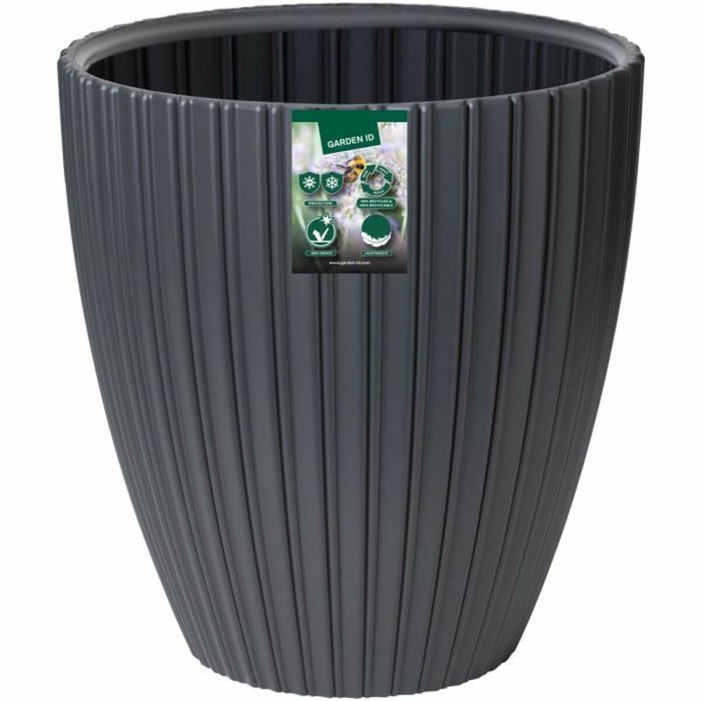 Plant pot Garden ID Fancy Anthracite 40 x 42 cm