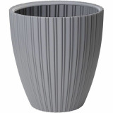 Plant pot Garden ID Fancy Grey Polyethylene 40 x 42 cm