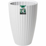 Plant pot Garden ID Fancy White Polyethylene 40 x 58 cm