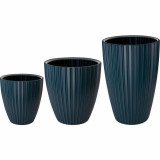 Plant pot Garden ID Fancy Blue 40 x 58 cm