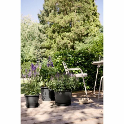 Plant pot Elho Black Anthracite 35 x 34,5 x 26 cm