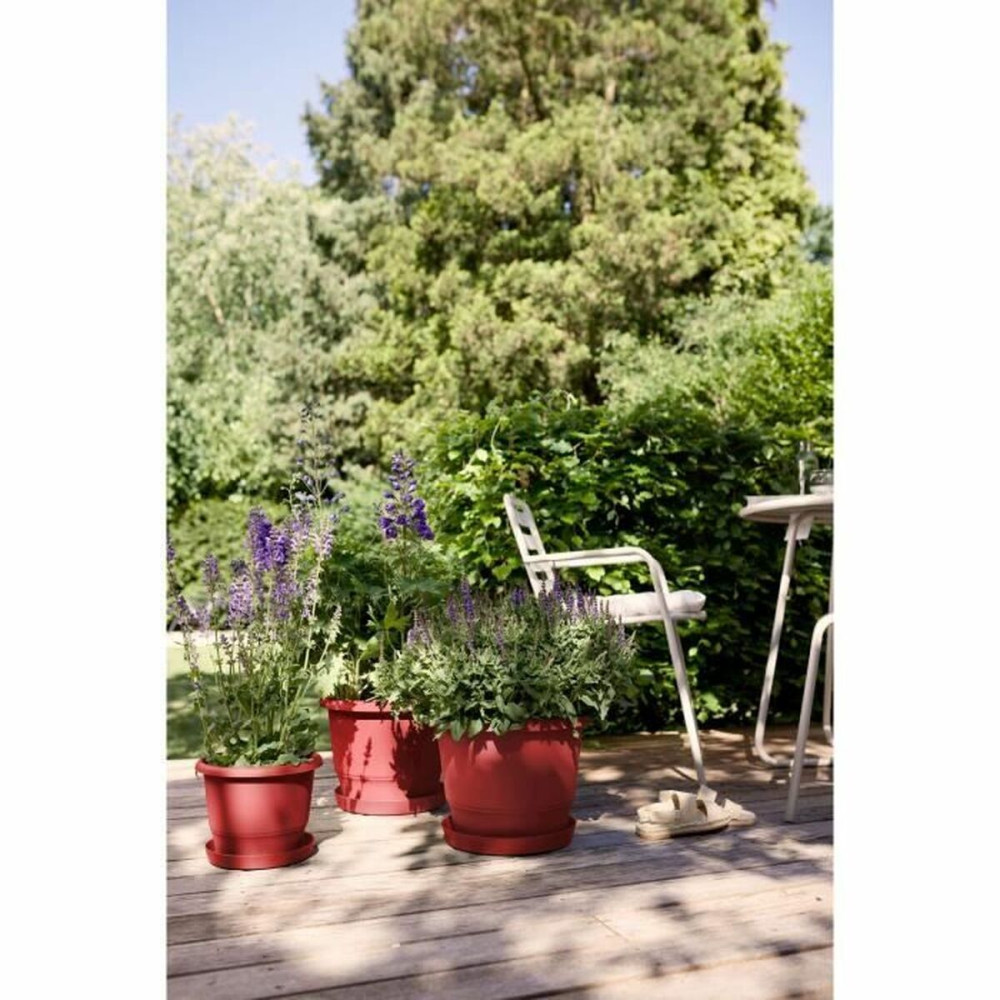 Plant pot Elho rouge 35 x 34,5 x 26 cm