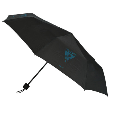 Foldable Umbrella BlackFit8 California Blue Black Ø 98 cm