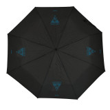 Foldable Umbrella BlackFit8 California Blue Black Ø 98 cm