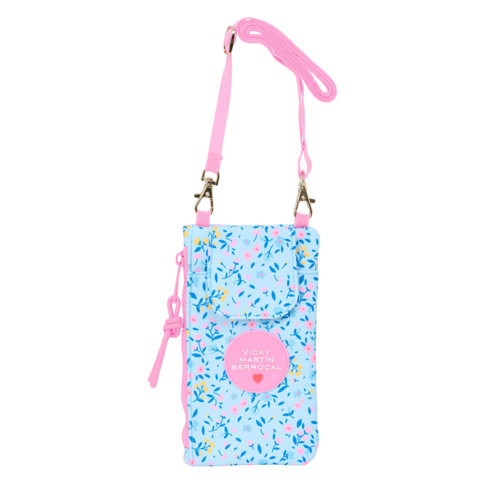 Mobile Bag Vicky Martín Berrocal Paraíso Blue Pink