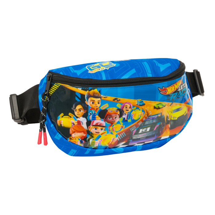 Belt Pouch Hot Wheels Let's race Blue Black 23 x 14 x 9 cm