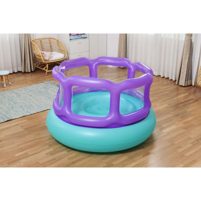 Bestway Inflatable Bouncer with Balls 152x152x84 cm +3 Years Indoor & Garden 52646