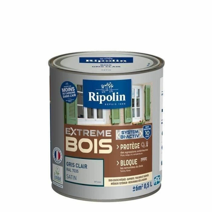 Primer Paint Ripolin Grey Satin finish 500 ml