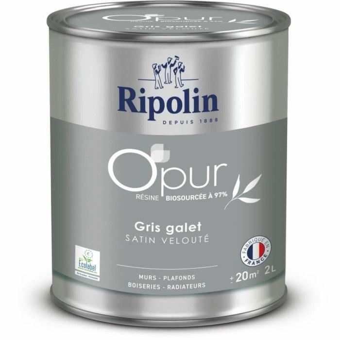 Primer Paint Ripolin Grey Satin finish 2 L
