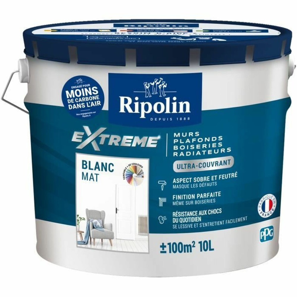 Primer Paint Ripolin White Matt 10 L
