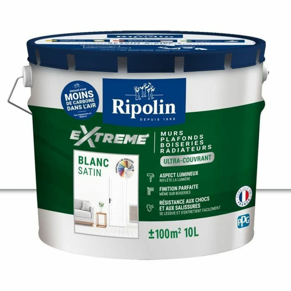 Primer Paint Ripolin White Satin finish 10 L