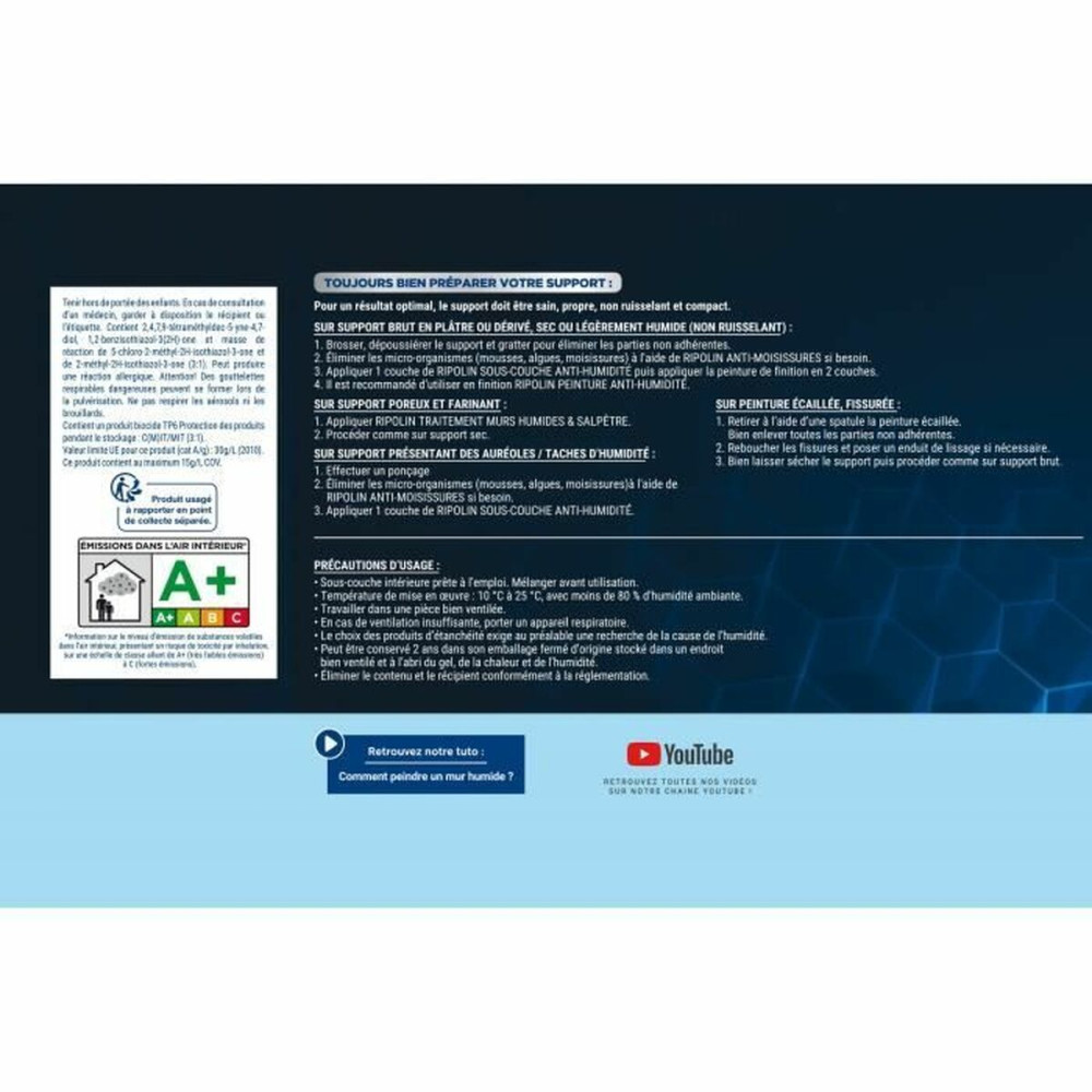 Primer Paint Ripolin White Matt 2,5 L