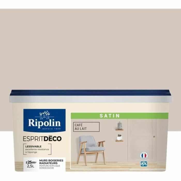 Primer Paint Ripolin Beige Satin finish 2,5 L