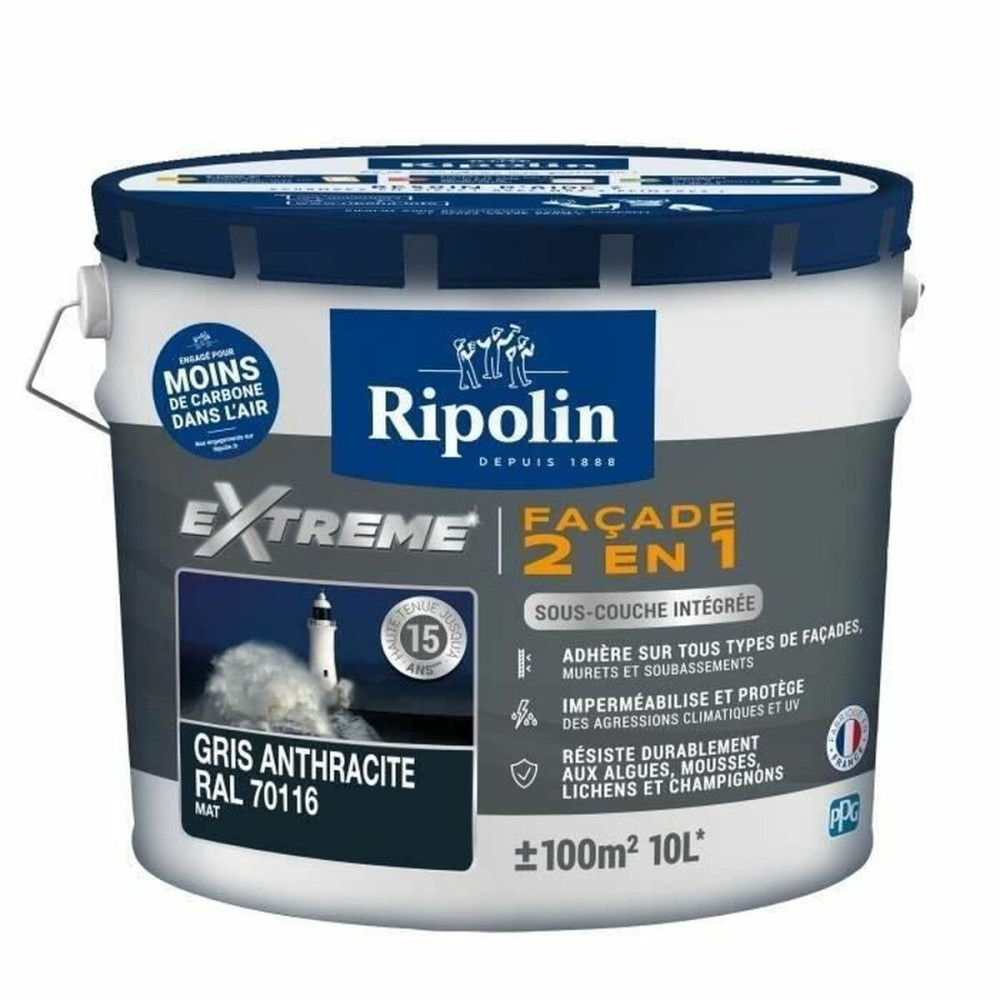 Primer Paint Ripolin Grey Matt 10 L