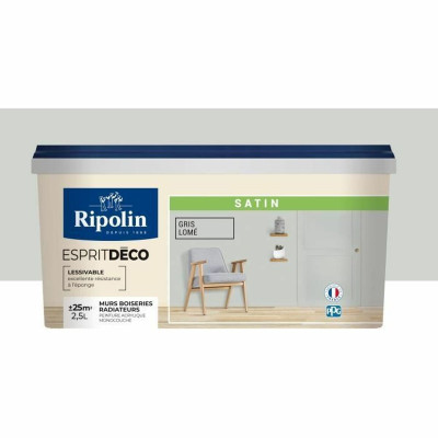 Primer Paint Ripolin Grey Satin finish 2,5 L