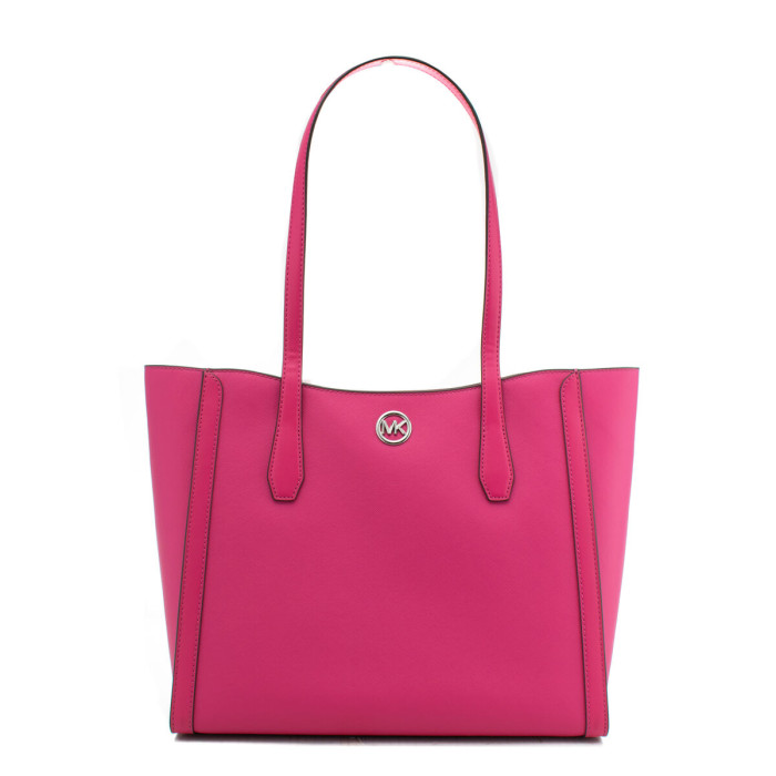 Shoulder Bag Michael Kors Leida Pink 34 x 29 x 12 cm