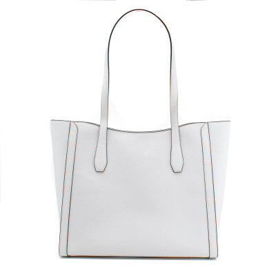 Shoulder Bag Michael Kors Leida White 34 x 29 x 12 cm