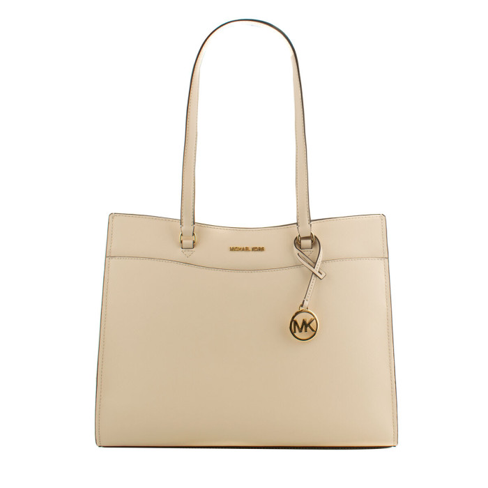 Shoulder Bag Michael Kors 35F4GTVT9L-LT-CREAM Beige 37 x 28 x 12 cm