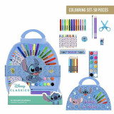 Stationery Set Stitch Blue Briefcase