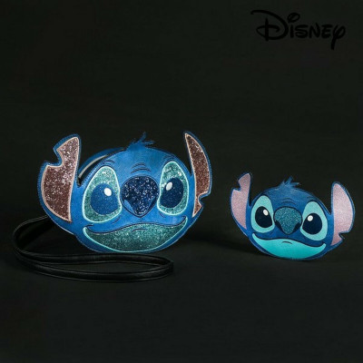 Shoulder Bag Stitch Disney 72809 Blue 26,5 x 18,0 x 5,0 cm