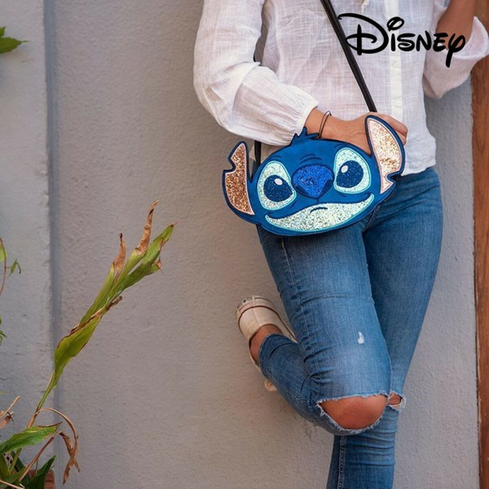 Shoulder Bag Stitch Disney 72809 Blue 26,5 x 18,0 x 5,0 cm