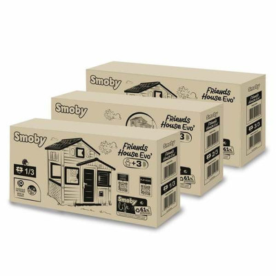 Children's play house Smoby Evo Friends 162 x 164 cm