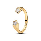 Ladies' Ring Pandora 163582C01-54 Golden 14