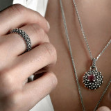 Ladies' Ring Albert M. WSOX00395.S-18 Silver 18