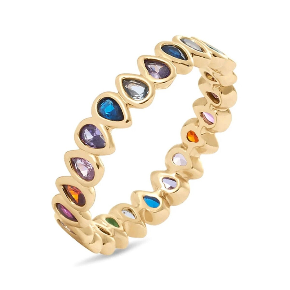 Ladies' Ring Stroili 1685718 Golden 18