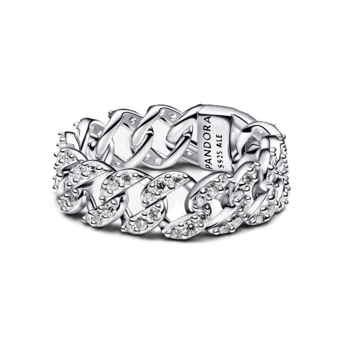 Ladies' Ring Pandora 193557C01-56 Silver 16