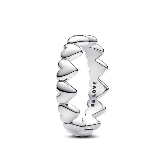 Ladies' Ring Pandora 193427C00-58 Silver 18