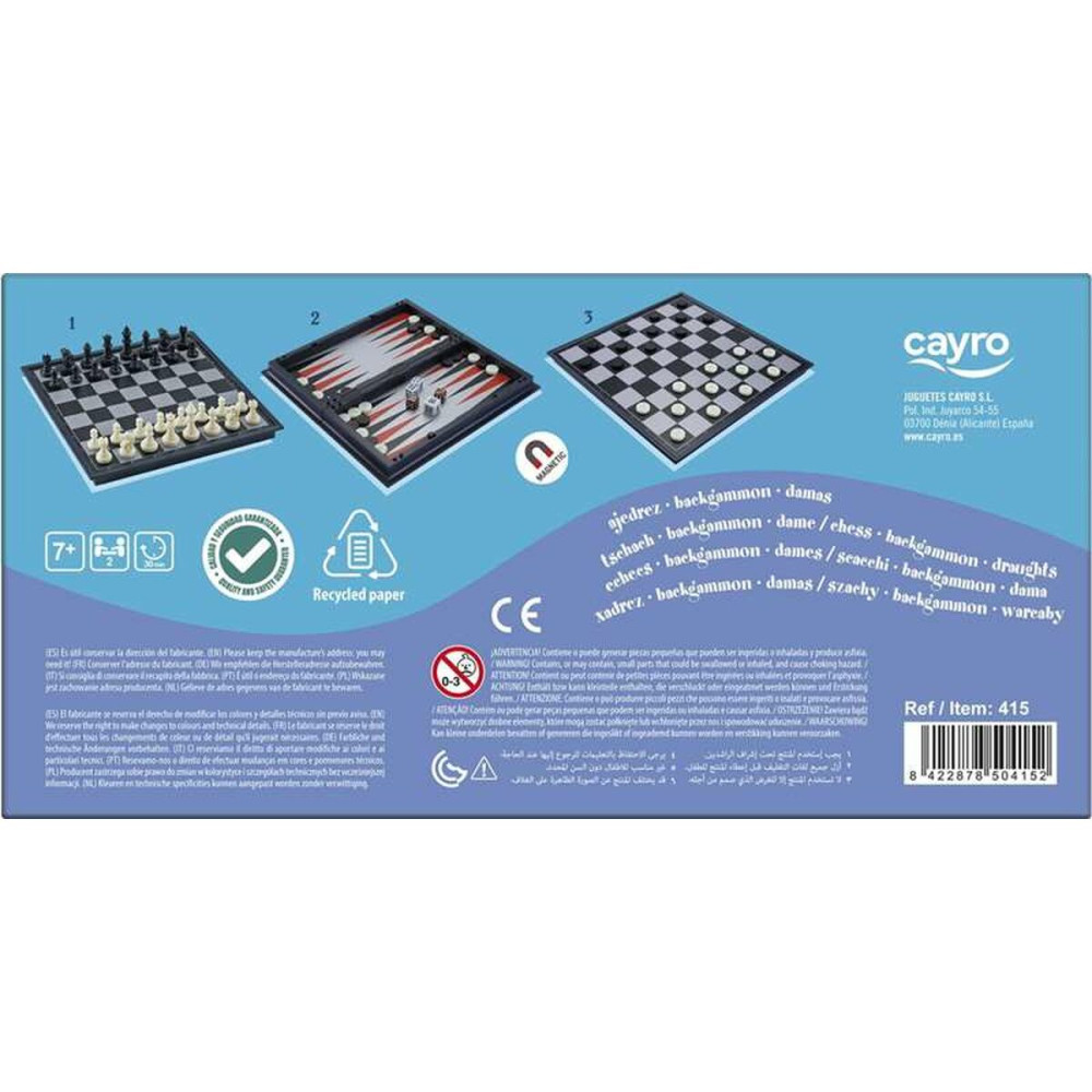 Chess and Checkers Board Cayro