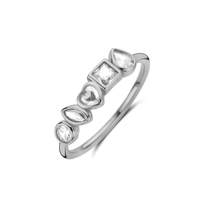 Ladies' Ring New Bling 9NB-1574-50 Silver 10