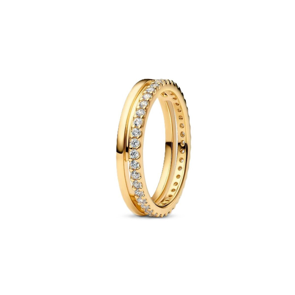 Ladies' Ring Pandora 163799C01-54 14 Golden